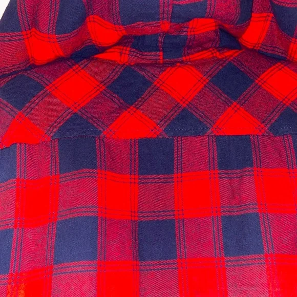 Boston Traders Shearling-lined Flannel Coat XXL Plus Fall Winter Cozy Warm Snow - Picture 6 of 16